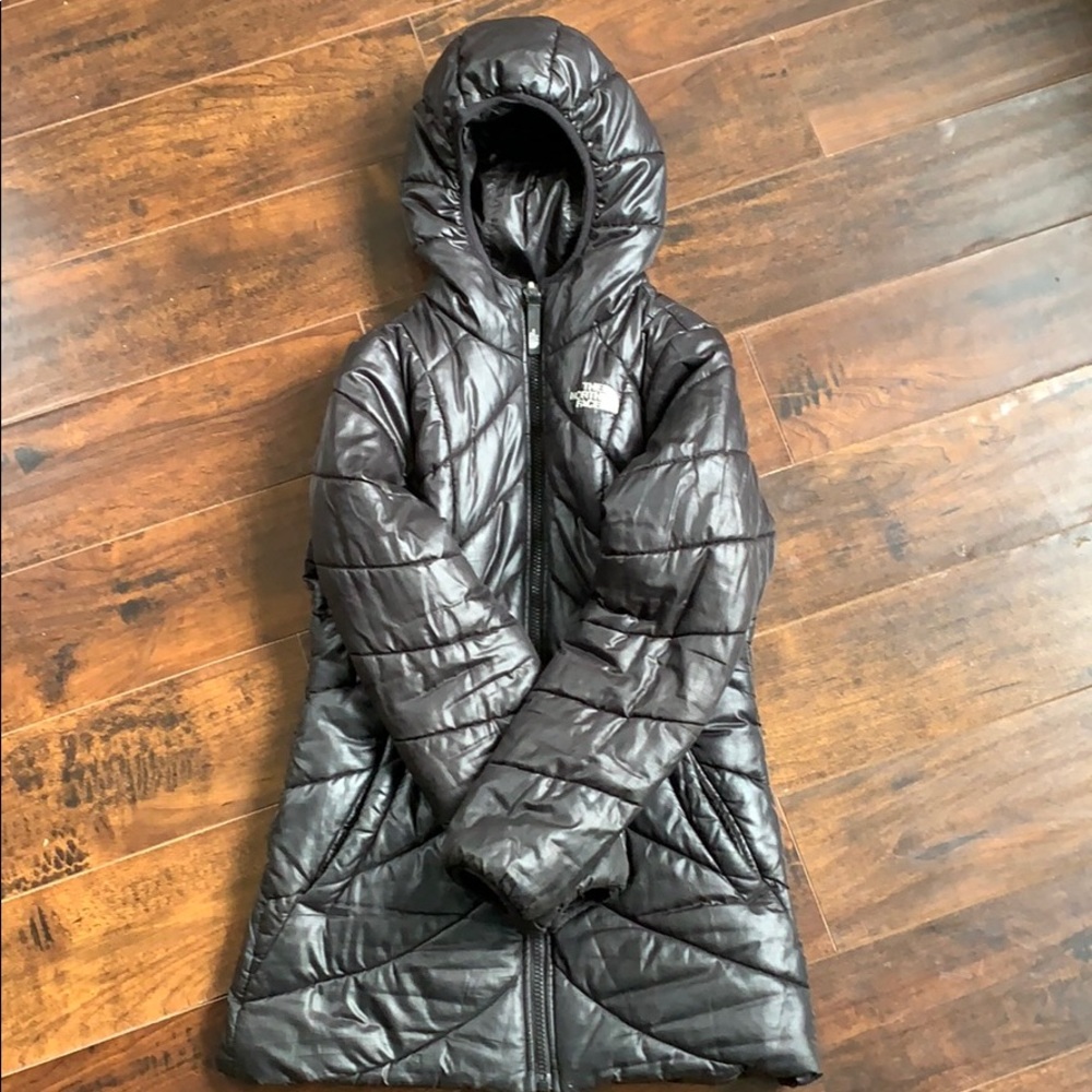 Girls The North Face puffer downcoat jacket M10/12